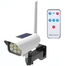 Fake Security Camera Dummy Simulated CCTV Surveillance System with LED PIR Motio