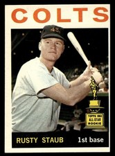 1964 Topps Baseball #109 Rusty Staub EX/MT *h2