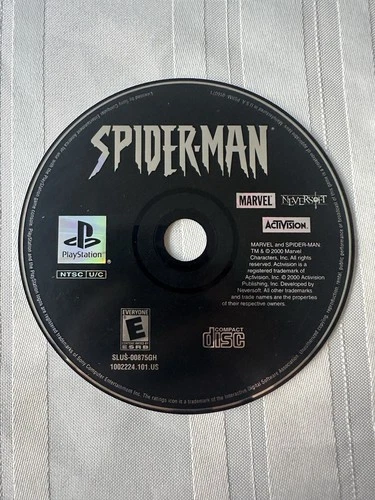 Spider-Man (Playstation 1) PS1 Disc Only
