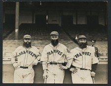 1932 Boston Braves-Famous  Game Against the House of David, Wearing Beards Photo