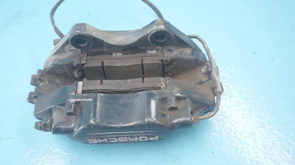 PORSCHE  928   S4   ,  REAR  LEFT  SIDE  BREMBO  BRAKE  CALIPER , OEM , - Image 3 of 4