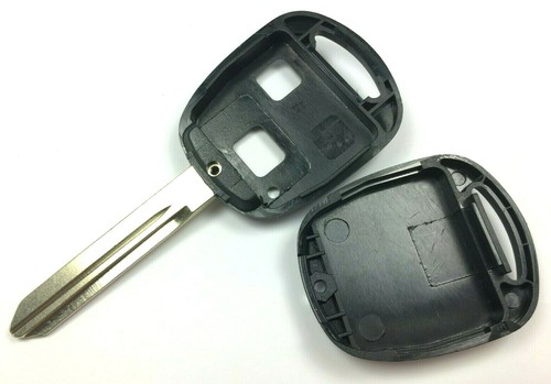 For Toyota Avensis Corolla Yaris 2 Button Remote key Shell Case & Blade TOY47 - Picture 4 of 4