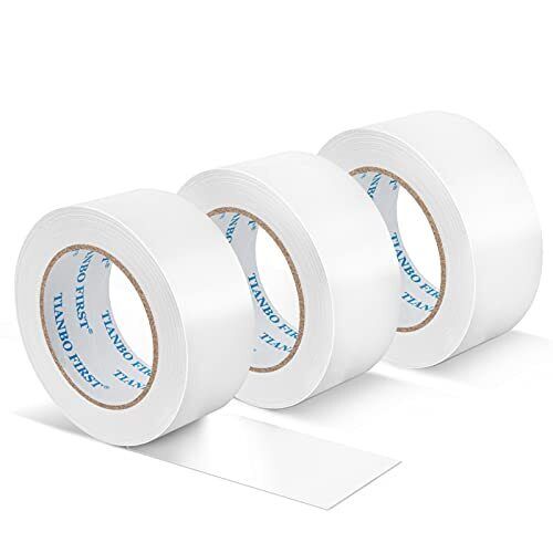 White Duct Tape Heavy Duty, Professional Grade Outdoor Waterproof Duct Tape