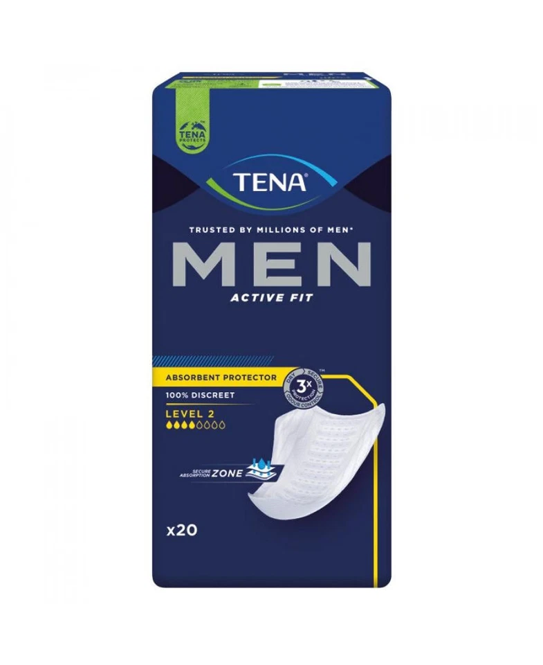 TENA FOR MEN LEVEL 2 - ( Inhalt 6 x 20 Stk. )