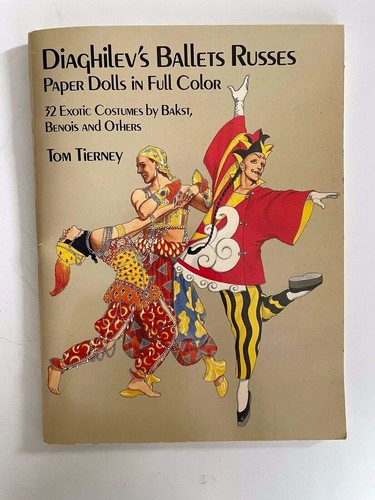 Diaghilev's Ballets Russes-Paper Dolls in Full Color by Tom Tierney Uncut - Bild 1 von 6