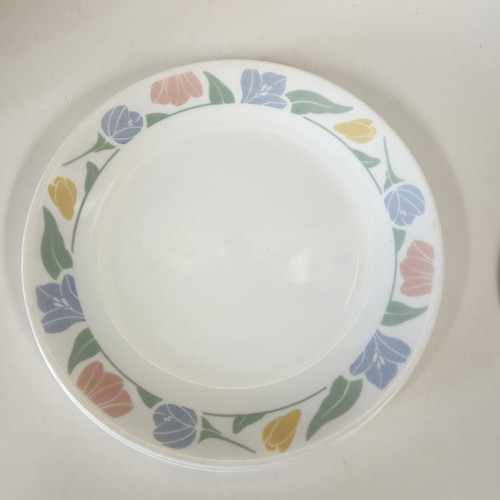 Corelle - Freundschaft - Geschirr Teller - Stückstückweise - verschiedene Größen - Blume - Bild 8 von 11