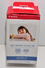 Canon Selphy Color Ink Paper Set KP-108IN NIB