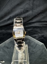 Nine West Women's Stainless Steel Watch With Gold Accents  9W/1097
