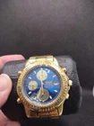 DEFECTIVE Seiko Sports 150 Chronograph 7T326C09 Quartz Alarm Vintage Jap G3D