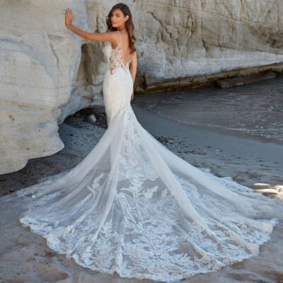 mermaid wedding dresses for beach Mermaid Wedding Dress Styles  Grace Loves Lace US
