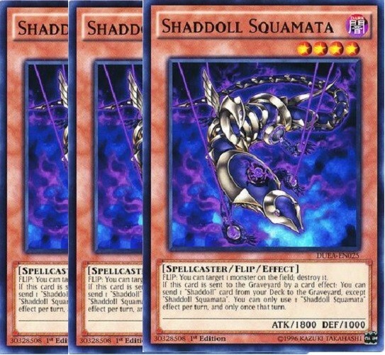 Yu-Gi-Oh! Shaddoll Squamata - SDSH-EN006 - Common - 1st Edition Trading Card
