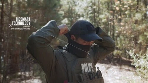 Polaina de cuello SWAT F.A.N.G original 2 paquetes antimicrobiana tecnología biosmart superior Foto 4 de 4