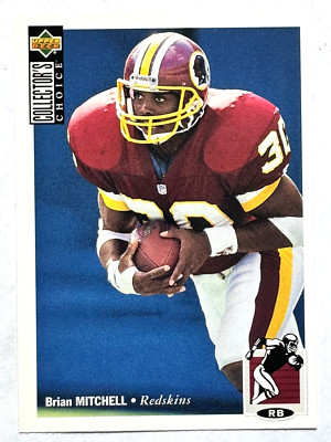 BRIAN MITCHELL Washington Redskins 1994 Upper Deck Collector's Choice Card #352