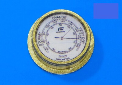 Model Boat Fittings Marine Bulkhead Clock 12mm CMBA116-20