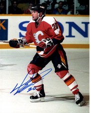 Calgary Flames Dean Evanson Autographed Signed 8x10 NHL Photo COA #2
