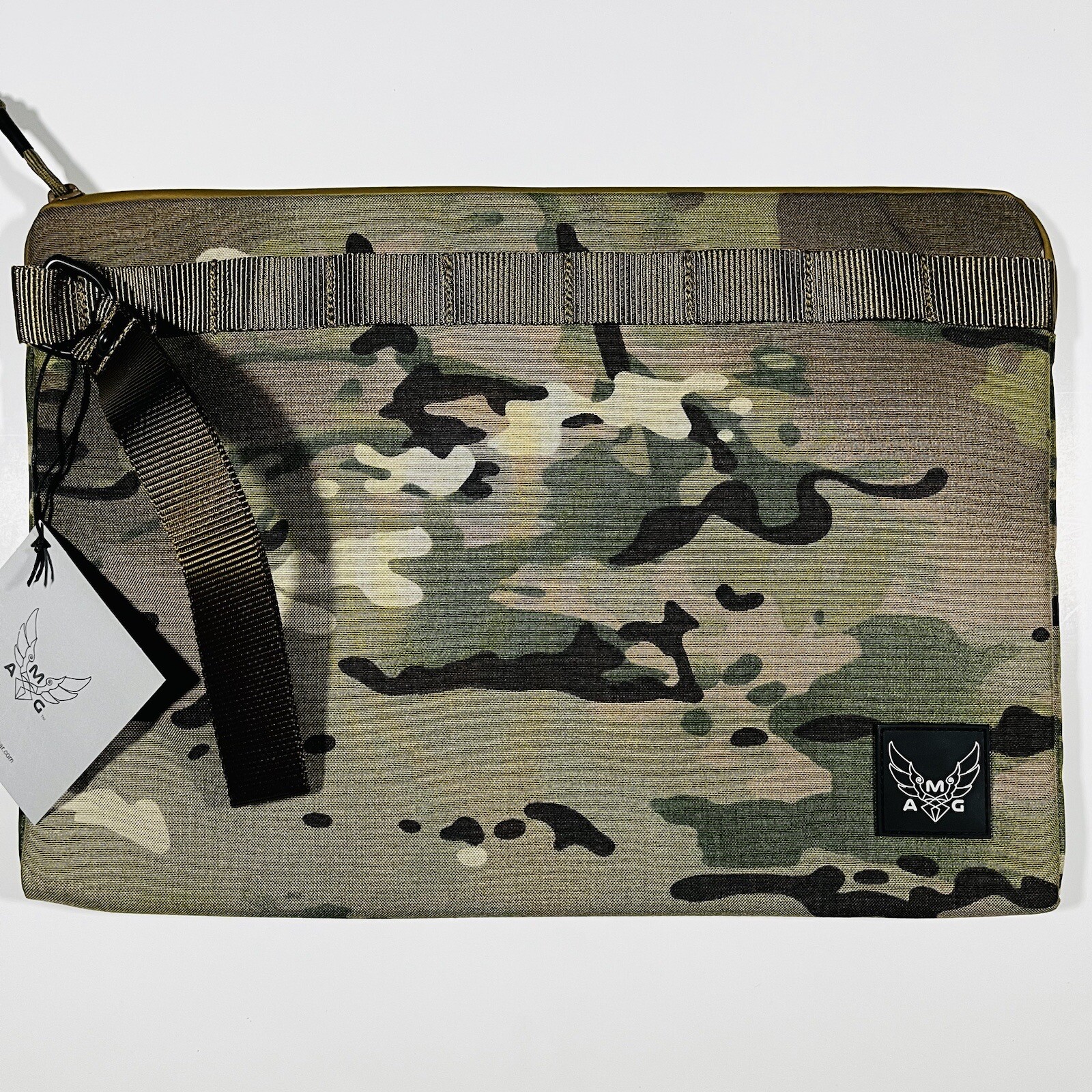 AMG Atomic Mission Gear Camo Laptop Carrying Case Size 14”x10” NEW