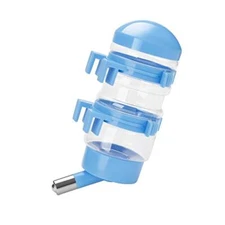 Dripless Dog Drinking Water Bottle for Crate 400ml Drinking Fountain Kettle