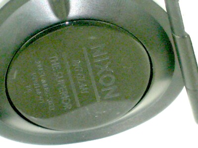 Nixon A234 230 Big Glam The Superior Round Dial Leather Band  display picture 3
