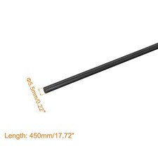 Carbon Fiber Rod 5.5mm x 450mm for RC Plane DIY Tool Wing Tube Quadcopter Arm