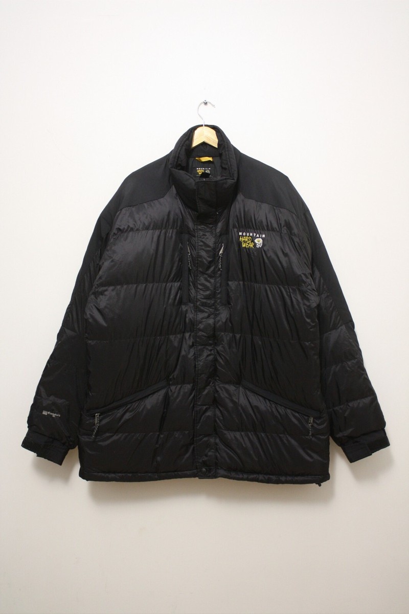 Mountain Hardwear Black Puffer Down Jacket Men's XL | eBay