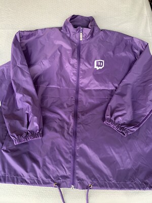 Twitch Con 2019 Europe Windbreaker X-Large - TwitchCon B&C Sirocco Rare