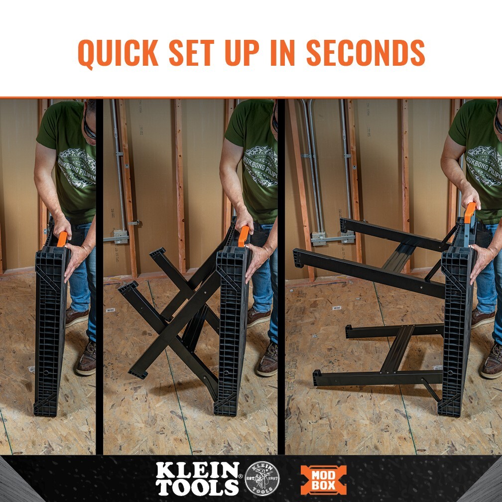 Klein Tools 54410MB MODbox Folding Work Bench | eBay