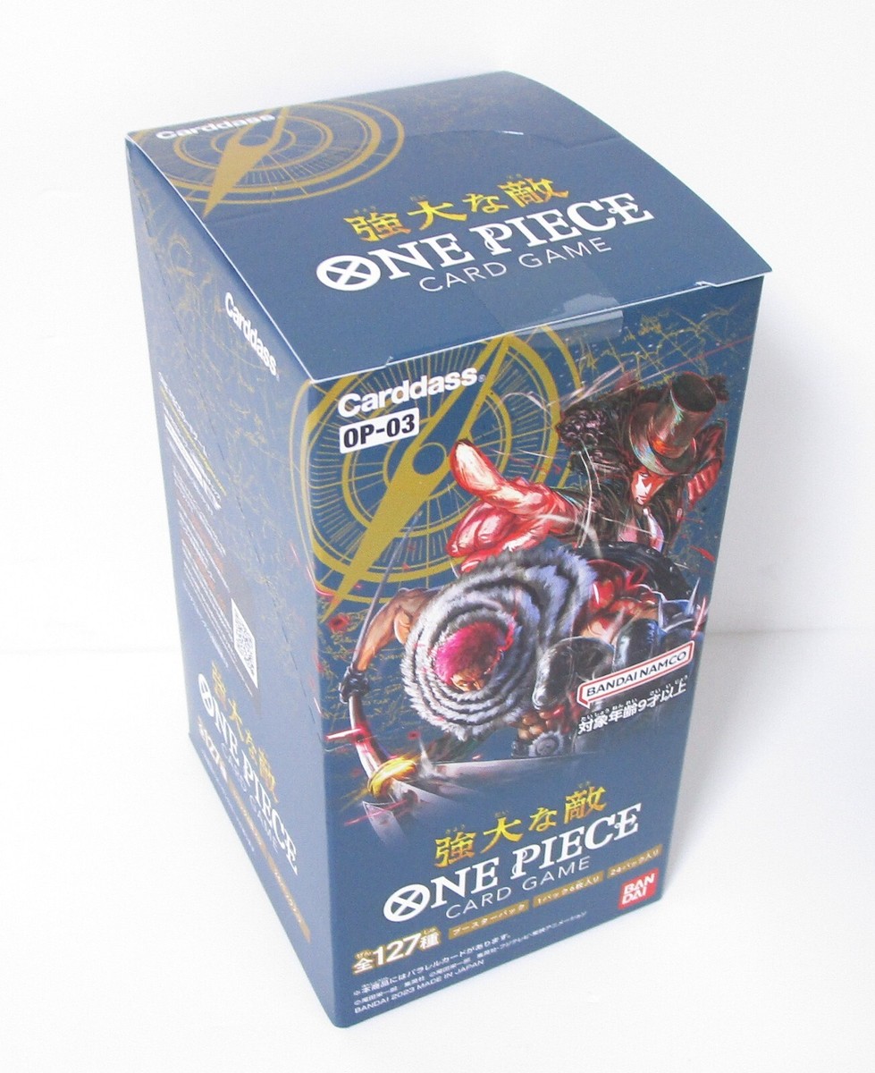 one piece op-03 booster box Pillars of Strength (OP03) Sealed Booster Box main image 0