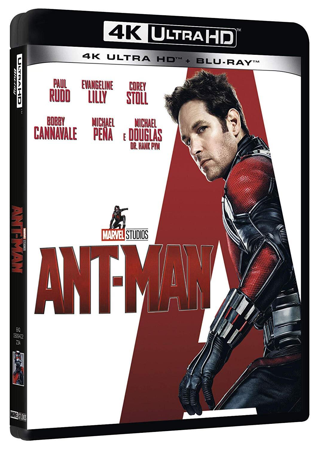 ANT-MAN  4K ULTRA HD+BLU-RAY   FANTASTICO
