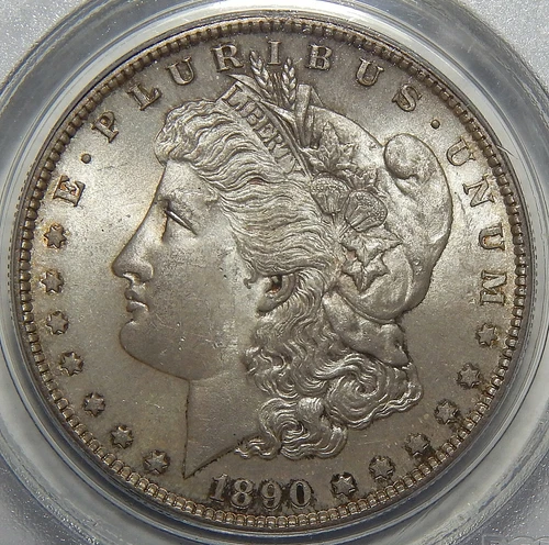 1890-S PCGS MS62 MORGAN DOLLAR