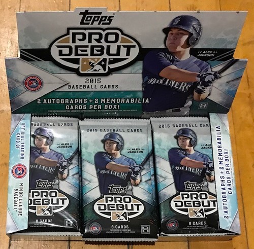 2015 Topps Pro Debut HOBBY Pack Look4 Kris Bryant Andrew Benintendi AUTO 1/1 - Picture 12 of 12