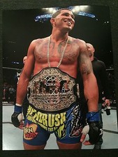 UFC Ultimate Fighting Anthony pettis Autographed Signed 11x14 Photo COA #1