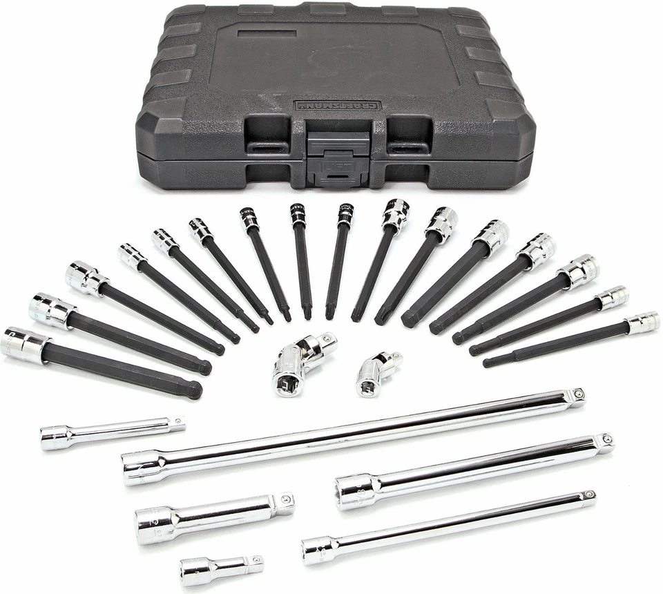 Craftsman 24 Piece Reach and Access Torx & Hex Accessory Set 30024 Free Shipping - Image 3 of 4