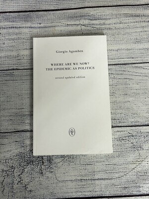 Where Are We Now?: The Epidemic as Politics - Second Updated Edition by Giorgio 