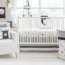 my baby sam rosebud lane 3 piece crib bedding set