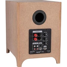 Dayton Audio 6-1/2" Down Firing Active Mini Subwoofer Kit with 2.1 Channel Ampli