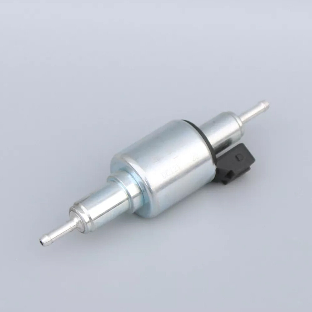 12V Air Heater Fuel Pump Diesel Pump 22ml 2A Silver Stainless Steel Regular