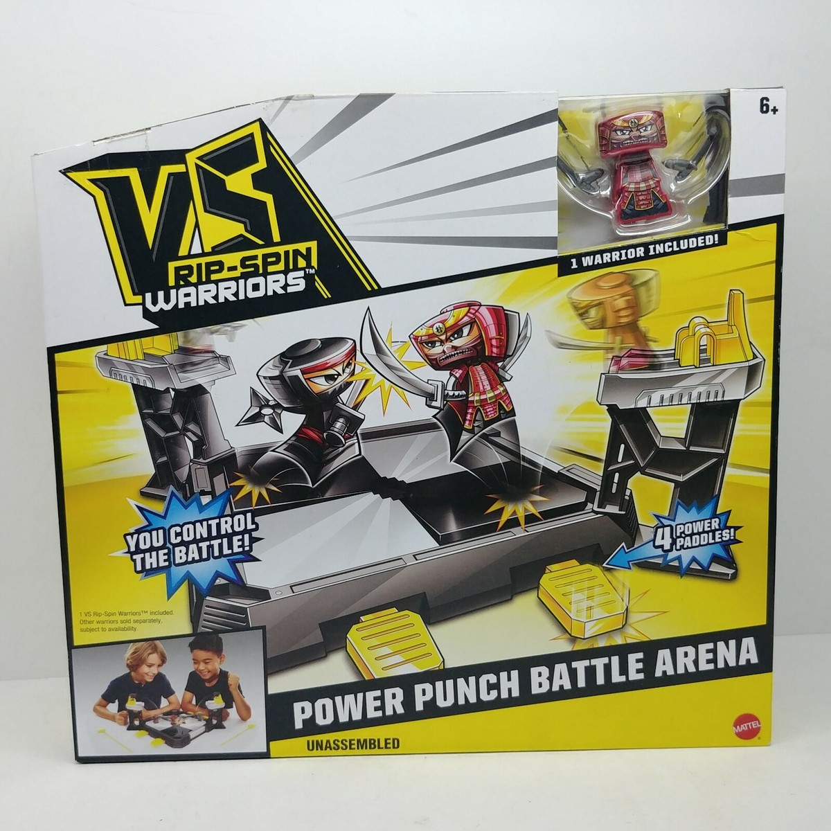 VS Rip-Spin Warriors Power Punch Battle Arena Head to Head