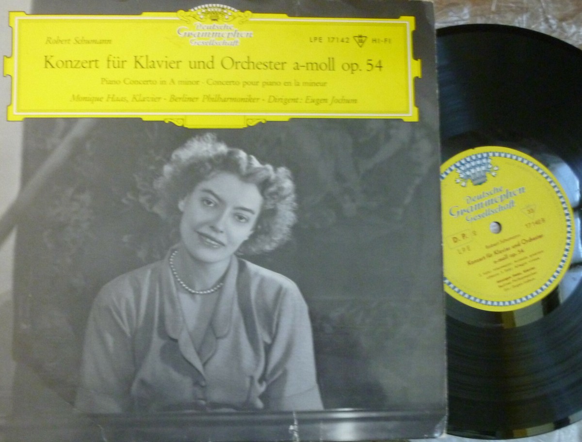 MONIQUE HAAS - JOCHUM / SCHUMANN / DGG LPE 17 142 | eBay