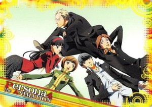 Persona 4 Trading Card The Animation Bonus Normal 70 Kanji Tatsumi Yukiko Amagi Ebay