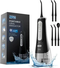 Cordless Water Flosser Dental Oral Irrigator Travel Teeth Cleaner Floss Pick NEW