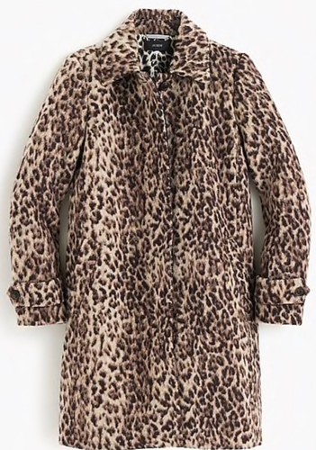 J Crew Topcoat in Double Leopard - Bild 5 von 7