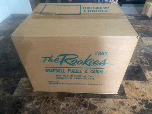 1986 DONRUSS THE ROOKIES 60 COMPLETE SETS PERFECT SEALED CASE BONDS AND BO