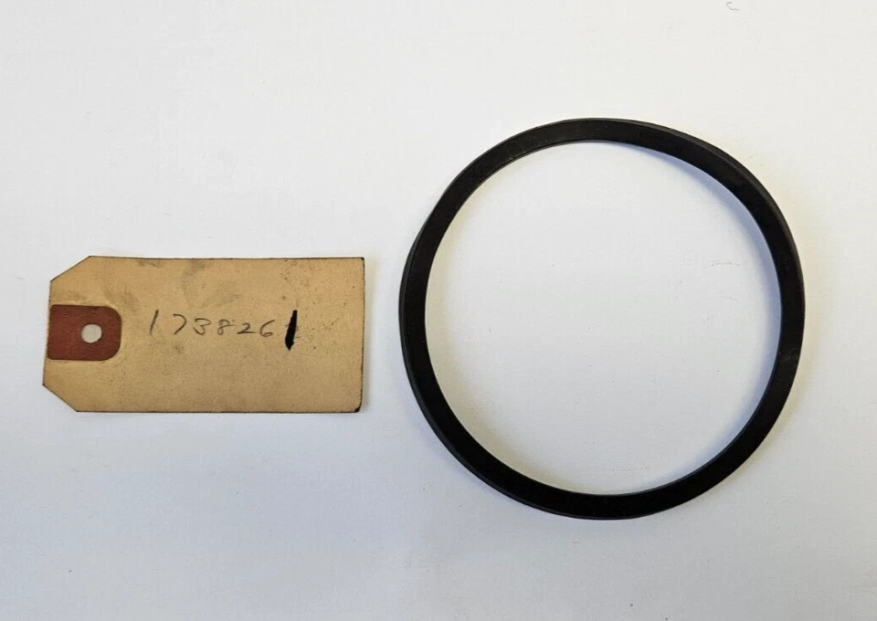 1953-1960 Dodge Chrysler Powerflite Front Clutch Piston Seal Ring 1738261 NOS - Image 3 of 4