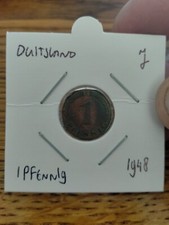 Germany 1 Pfennig 1948 J