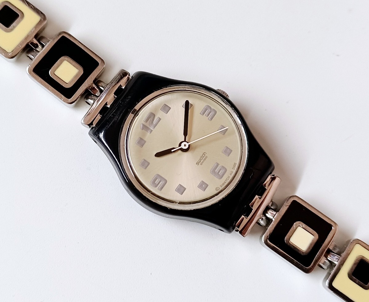 SWATCH SWISS AG 2002 Ladies Quartz Battery Watch Uhr-Reloj