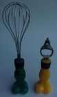Rare Disney Mickey Mouse Stand Up Feet WHISK Beater BOTTLE OPENER Kitchen Decor