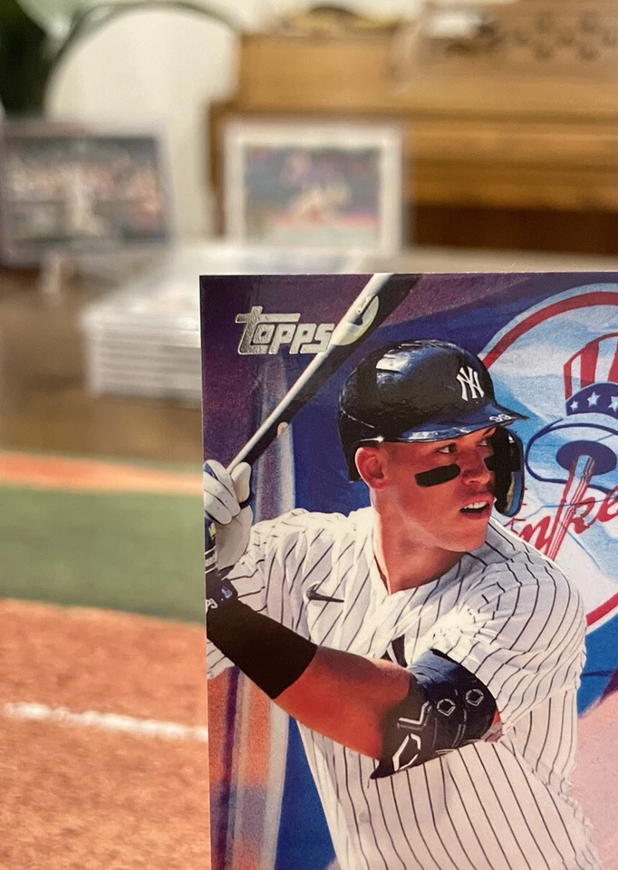2023 Topps Flagship Collection Aaron Judge #CTF-18 Carrying The Flag SP #30/100 - Image 2 of 4
