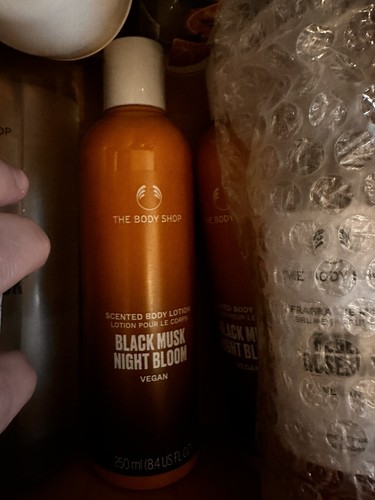 Body Shop Black Musk Night Bloom Body Lotion Brand New 250ml