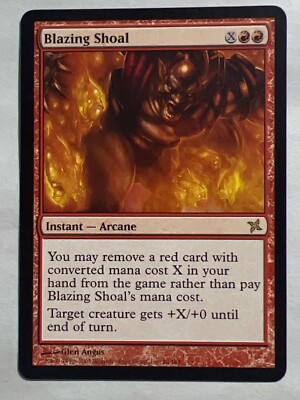 MTG - Blazing Shoal - BoK - Rare - NM/LP - Magic the Gathering 