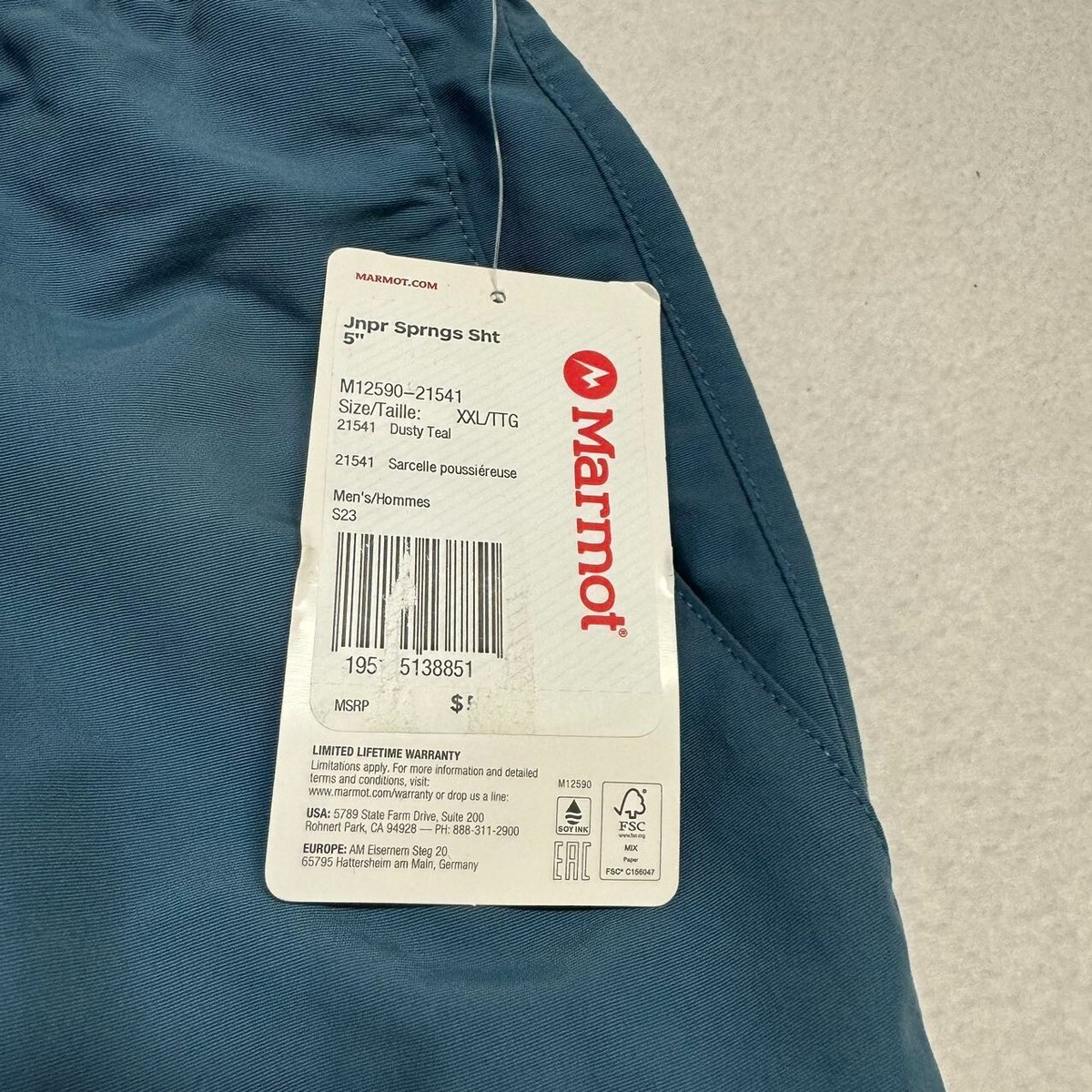 MARMOT Men 2XL 5